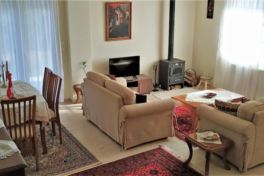 Chrysi Deppy'S House Κοντά Στα Λουτρά Πόζαρ 아파트 외부 사진